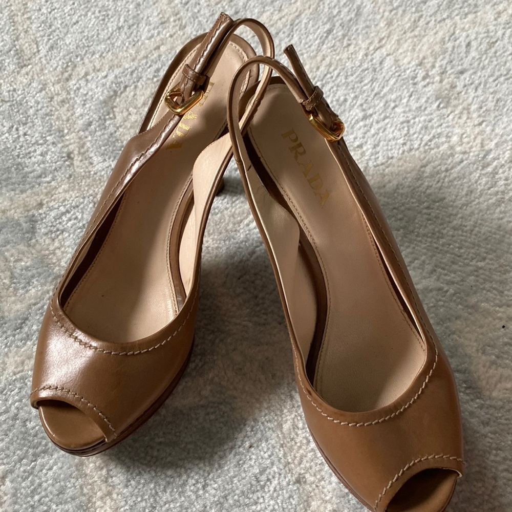 Prada sling backs